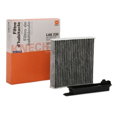 Imagem de MAHLE ORIGINAL LAK 230 Filtro, ar do habitáculo Filtro de carvão ativado 181,0 181 43,0 RENAULT: CLIO 2, 3, 3 Kasten, DACIA: Duster SUV
