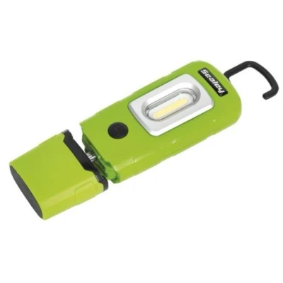 Imagem de SEALEY LED3601G Lanternas de mão LED 300, 100 3.7 com bateria recarregável, magnética