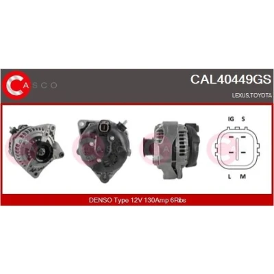 Imagem de CASCO CAL30149AS Alternador 12V 65A FIAT: Punto II Hatchback, Palio I Weekend, BRAVO 1, LANCIA: Y