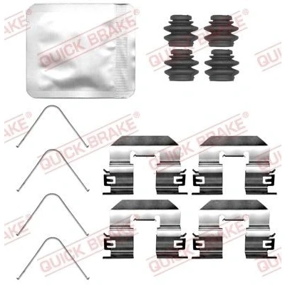 Imagem de QUICK BRAKE 109 0104 Kit de acessórios, pastilhas travão