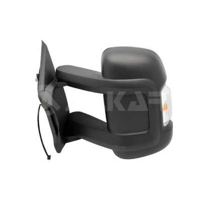 Imagem de espelho retrovisor Alkar 9251922 esquerda elétrico aquecível, com grande angular, braço do comprido, convexo para veículo volante