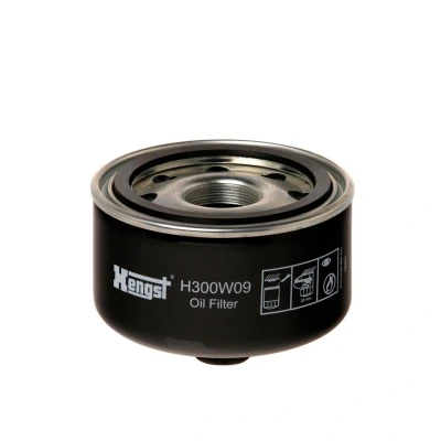 Imagem de HENGST FILTER H300W09 Filtro de óleo 1 1/2 16 UN aparafusado VOLKSWAGEN: LT 28 46 2 Kasten, II Camião plataforma / Chassis