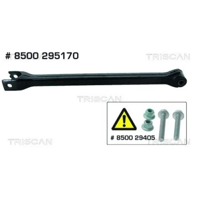 Imagem de TRISCAN 8500 295170 Braço de suspensão com apoio borracha oblíquo AUDI: A3 Hatchback, TT Coupe, Roadster, VOLKSWAGEN: Golf 4, Bora Sedan