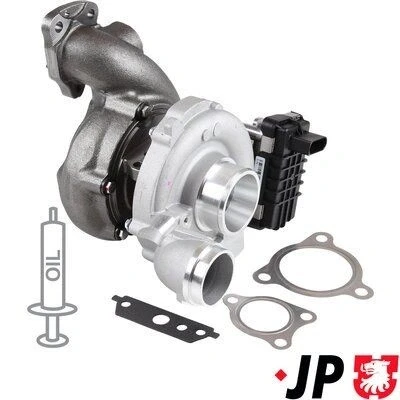 Imagem de JP GROUP 1317400600 Turbocompressor accionado pelos gases de escape incl. Kit juntas MERCEDES BENZ: Classe C T modell, Vito Mixto