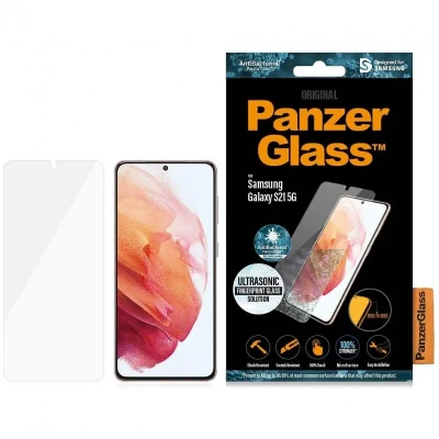Imagem de PanzerGlass Clear Protector de Ecrã Vidro Temperado Samsung Galaxy S21 5G