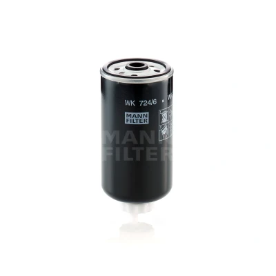 Imagem de MANN FILTER WK 724/6 Filtro de Combustível aparafusado, com parafuso escoamento água