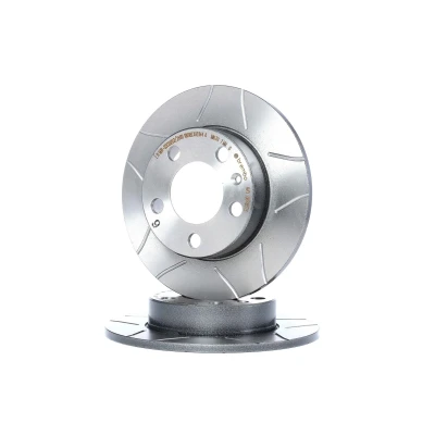 Imagem de BREMBO MAX LINE 08.7165.75 Disco de travão 230 9 5 cheio, fendido revestido com parafusos SEAT: Ibiza 4 Sportcoupe, 3, 4, AUDI: TT Coupe