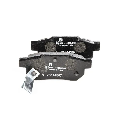 Imagem de DELPHI LP625 Jogo de pastilhas para travão disco com avisador sonoro desgaste sem chapa anti ruído acessórios HONDA: Civic V Hatchback