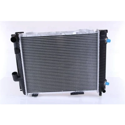 Imagem de NISSENS 62711 Radiador, arrefecimento do motor Alumínio 450 370 42 Aletas de refrigeração soldadas MERCEDES BENZ: W124 Sedan, Classe E Sedan