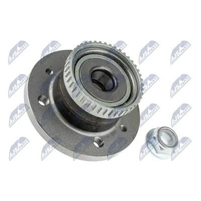 Imagem de NTY KLT RE 005 Kit de rolamento roda Eixo traseiro, traseiro esquerdo, direito com cubo roda, anel sensor do ABS
