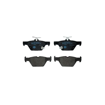 Imagem de HELLA 8DB 355 023 341 Jogo de pastilhas para travão disco com avisador sonoro desgaste SUBARU: Outback IV, Forester V