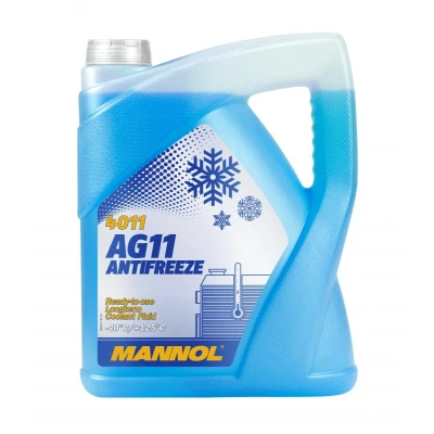 Imagem de MANNOL AG11 Longterm MN4011 5 Anticongelante G11 Azul MERCEDES BENZ: Vito Mixto, Classe E T modell, C VOLKSWAGEN: Polo III Variant