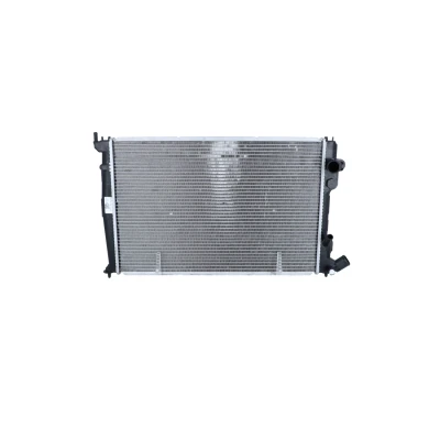 Imagem de NRF 509602 Radiador, arrefecimento do motor Alumínio 608 396 34 com componentes de montagem Aletas refrigeração soldadas