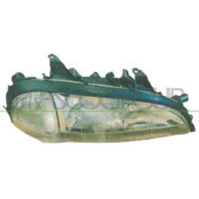 Imagem de PRASCO OP0834903 Farol Principal à direita H1/H1 branco com luz intermitente para circulação pela sem motor de regulação do alcance dos faróis