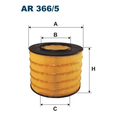 Imagem de FILTRON ar 366/5 Filtro de 140 175 Cartucho filtrante SAAB: 9 5 Sedan, Carrinha