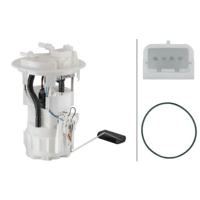 Imagem de HELLA 8TF 358 106 911 Unidade de alimentação combustível com junta, sensor nível elétrico
