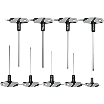 Imagem de YATO YT 05615 Kit de chaves parafusos angulares T10 T50 9