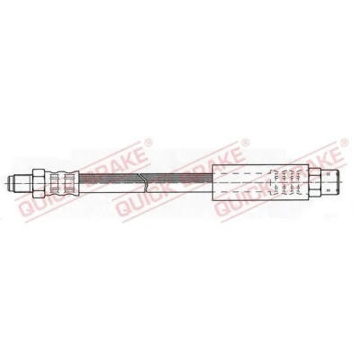 Imagem de QUICK BRAKE 32.319 Mangueira de Travão 205mm M10x1 com rosca interior, exterior