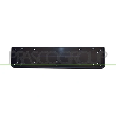 Imagem de PRASCO BM0461539 Suporte de matrícula à frente preto sem moldura