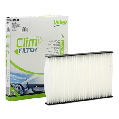 Imagem de VALEO CLIMFILTER COMFORT 698664 Filtro, ar do habitáculo Filtro de partículas 286 183 36 CITROËN: C4 Coupe, I Hatchback, DS4 Hatchback