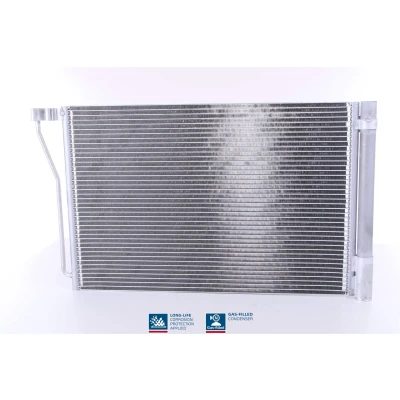 Imagem de NISSENS 940418 Condensador com secador Alumínio 625 R 134a BMW: 5 Sedan