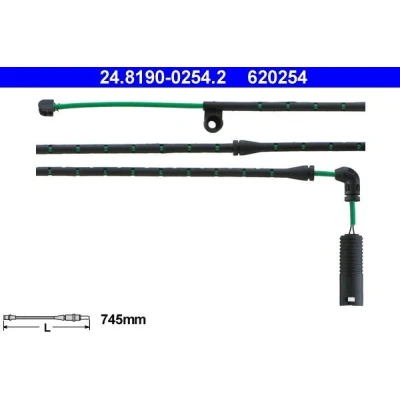 Imagem de ATE 24.8190 0254.2 Sensor de Desgaste Pastilha Freio BMW: X3