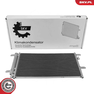 Imagem de ESEN SKV 86SKV222 Condensador com secador Alumínio 605mm IVECO: DAILY 3