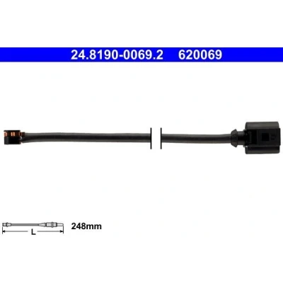 Imagem de ATE 24.8190 0069.2 Sensor de Desgaste Pastilha Freio