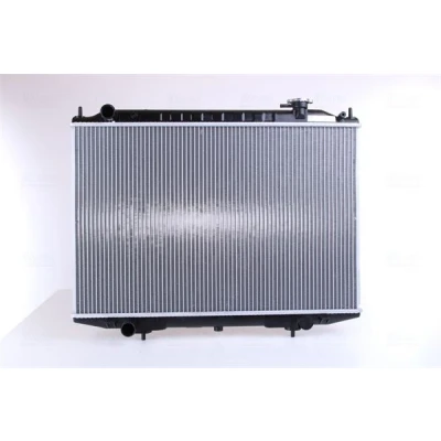 Imagem de NISSENS 68721 Radiador, arrefecimento do motor Alumínio 450 686 26 Aletas de refrigeração soldadas NISSAN: Pick Up