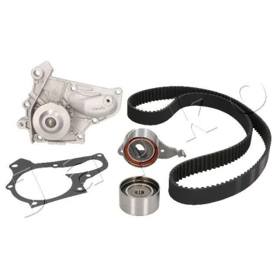 Imagem de JAPKO SKJ211 Bomba de Água + Kit Correia Distribuição 163 27mm com perfil dentado arredondado Chapa aço TOYOTA: Avensis I Carrinha