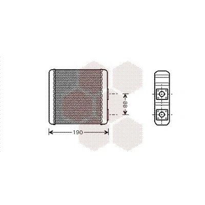 Imagem de VAN WEZEL 13006139 Radiador Quente NISSAN: MICRA 2