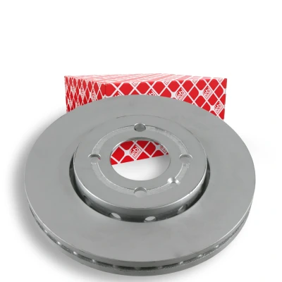 Imagem de FEBI BILSTEIN 21576 Disco de travão Eixo dianteiro 256 25 4 100 interior ventilado revestido VOLKSWAGEN: Polo III Hatchback, Lupo / 3L