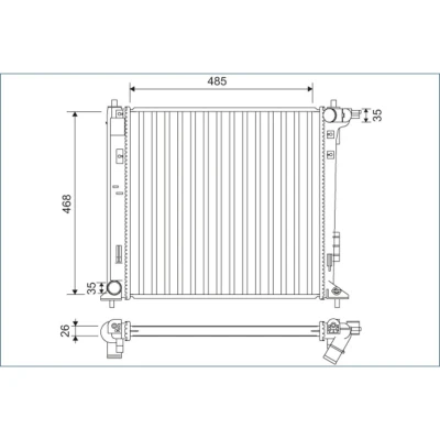 Imagem de Refrigerador VALEO 701140