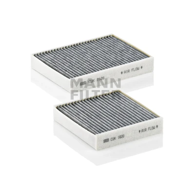 Imagem de MANN FILTER CUK 21 000 2 Filtro, ar do habitáculo Filtro de carvão ativado 159, 159 205 32 PEUGEOT: 208 I Hatchback, 2008 Carrinha, 207 Hatchback