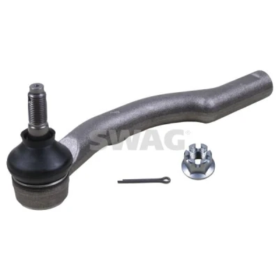 Imagem de SWAG 83 94 2483 Rótula de direção Eixo dianteiro, lado esquerdo com porca castelo MAZDA: 6 Carrinha, Hatchback