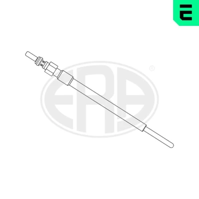 Imagem de ERA 886010 Vela incandescente 11V M9X1 OPEL: Astra H Caravan, Hatchback, GTC, ALFA ROMEO: 156 Sportwagon, 159 Sedan, Sportwagon