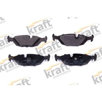 Imagem de KRAFT 6007220 Jogo de pastilhas para travão disco Eixo traseiro SAAB: 9000 Sedan, 900 I Cabrio, Hatchback, VOLVO: 460 L, 480 E, 440 K