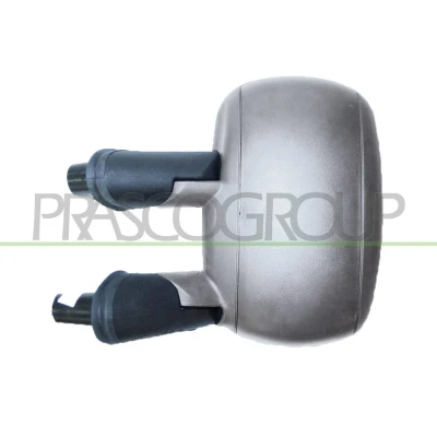 Imagem de Espelho retrovisor Prasco FT9087124 esquerda com subcapa manual, mecânico ajustável pelo interior, ajuste: por cabo de aço, convexo