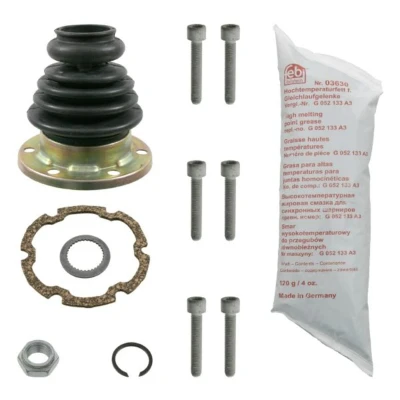 Imagem de FEBI BILSTEIN 03315 Fole de Transmissão Eixo dianteiro, lado direito, do da caixa velocidades Borracha VOLKSWAGEN: GOLF 2, 3