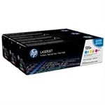 Imagem de HP 125A Pack Ahorro Tóner Original Laserjet Cian/Magenta/Amarillo