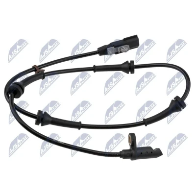 Imagem de NTY HCA NS 185 Sensor de ABS Eixo traseiro esquerdo, direito activo 2pólos NISSAN: Qashqai 2