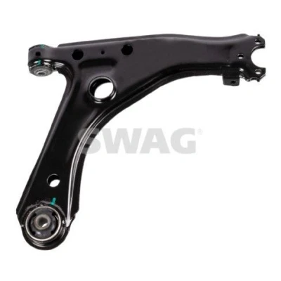 Imagem de SWAG 30 73 0006 Braço de suspensão com chumaceira Eixo dianteiro, lado direito, em baixo transversal Chapa aço VOLKSWAGEN: GOLF 3