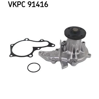 Imagem de SKF VKPC 91416 Bomba de água com juntas Metal para accionamento da correia trapezoidal estriada TOYOTA: Corolla VII Liftback, VIII Compact