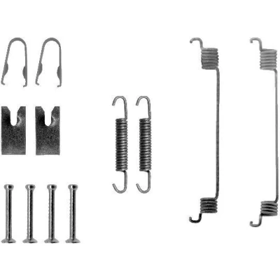 Imagem de TEXTAR 97015500 Kit de acessórios, maxilas do travão FORD: Fiesta Mk4 Van