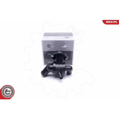 Imagem de ESEN SKV 20SKV147 Termóstato, líquido de refrigeração 87oC com juntas Plástico caixa VOLKSWAGEN: Golf 6, Passat B7 Sedan, SEAT: Ibiza 4