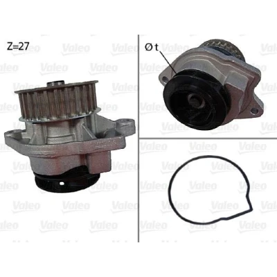 Imagem de VALEO 506577 Bomba de água com juntas sem tampa SEAT: Ibiza 2, 3, Córdoba I Sedan, VOLKSWAGEN: Polo III Hatchback, Lupo / 3L