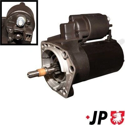Imagem de JP GROUP 1190301600 Motor de arranque 12 0,9 9 VOLKSWAGEN: Polo III Hatchback, GOLF 3, 3 Variant, SEAT: Ibiza 2, Arosa, Córdoba I Sedan