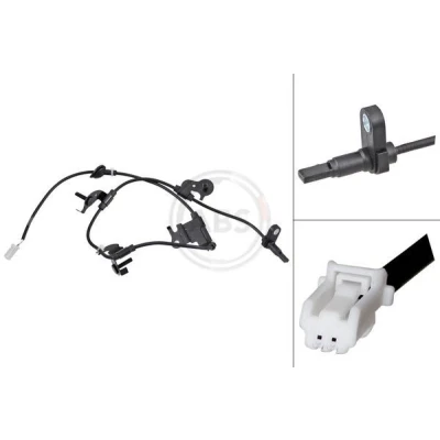 Imagem de A.B.S. 31760 Sensor de ABS activo 970mm 1045mm 36mm branco