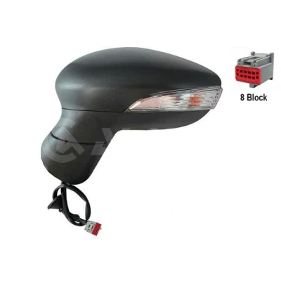 Imagem de Espelho retrovisor Alkar 6107394 esquerda elétrico não esférico FORD: FIESTA 6
