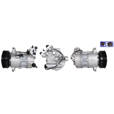 Imagem de LUCAS ACP01170 Compressor PAG 46 YF R 1234yf, 134a